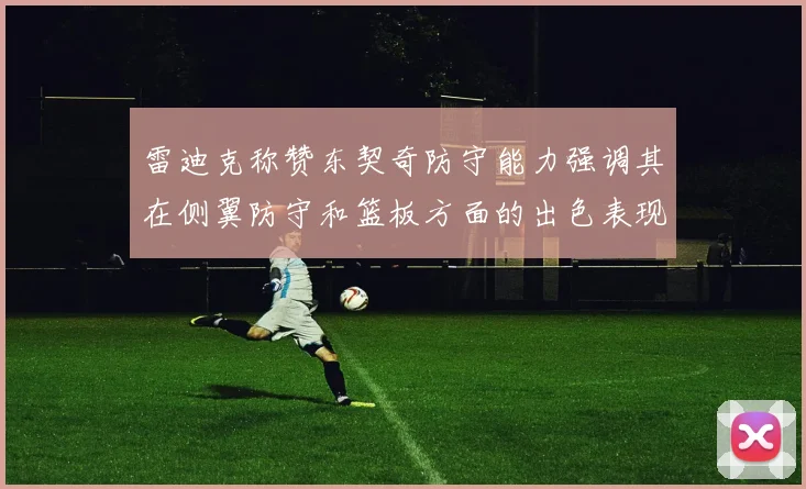 雷迪克称赞东契奇防守能力强调其在侧翼防守和篮板方面的出色表现